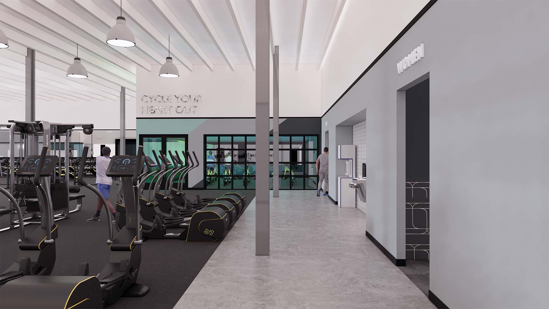 Gym in WinstonSalem O2 Fitness WinstonSalem Thruway